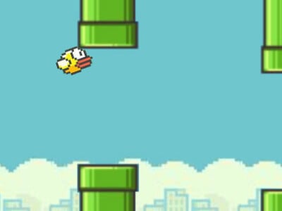 Flappy Bird Flash oнлайн-игра
