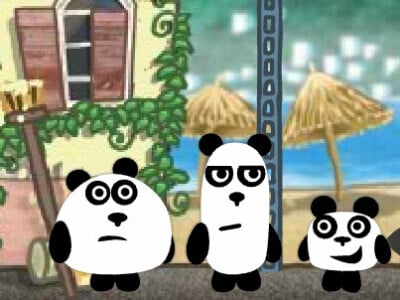 3 Pandas in Brazil online hra