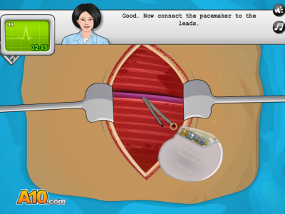 Operate Now: Pacemaker Surgery online game