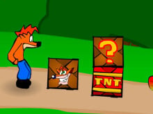 Crash Bandicoot - The Huge Adventure em Jogos na Internet