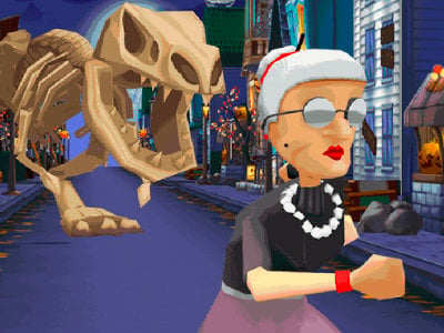 Angry Gran Run: Halloween juego en línea