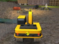 Heavy Excavator 3D Parking online hra