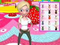 Kim's DressUp 3D online hra