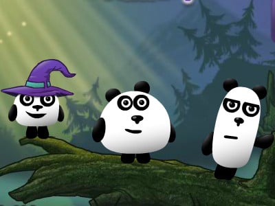 3 Pandas in Fantasy juego en línea