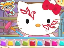 Hello Kitty Face Painting oнлайн-игра