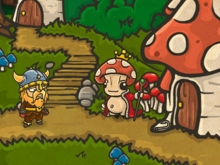 Bad Viking and the Curse of the Mushroom King online hra