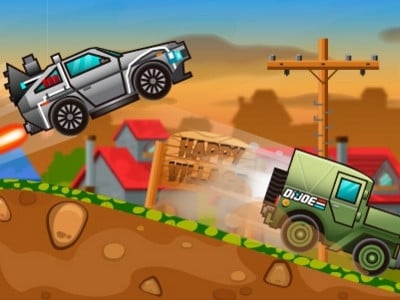 Happy Wheels Racing Movie Cars online hra