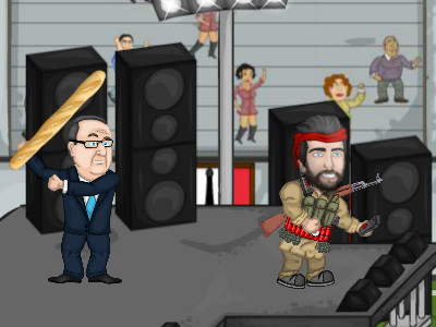 テロリスト吹っ飛ばしゲーム Presidents Vs Terrorists ひといきゲーム 無料ブラウザゲーム フラッシュゲーム