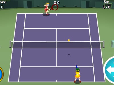Tennis HTML5 online hra