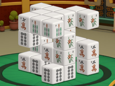 Mahjong 3D oнлайн-игра