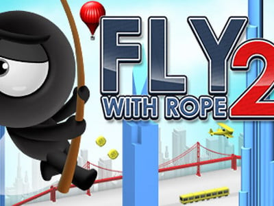 Fly with Rope 2 online hra