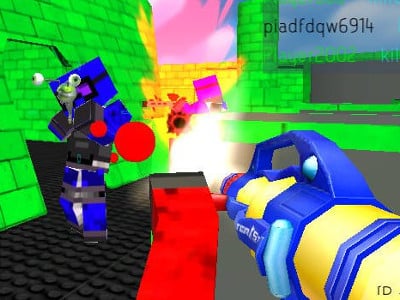 Modern Blocky Paint Crazy Games