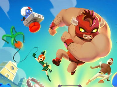 Burrito Bison: Launcha Libre online game