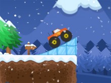 Monster Truck Winter Jumps online game