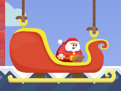Santa Run 4 online game