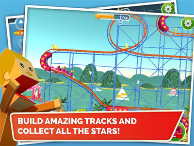 Rollercoaster Creator Express online hra