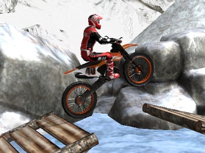 Moto Trials Winter  Play Now Online for Free 