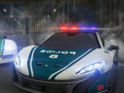 Dubai Police Supercar Rally online game
