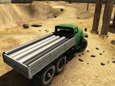 Truck Driver Crazy Road 2 online hra
