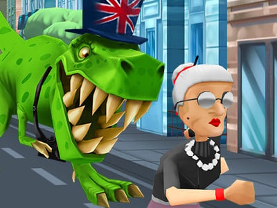 Angry Gran Run London online game