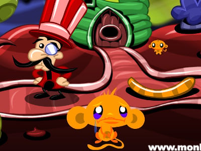 Monkey GO Happy Chocolate online hra