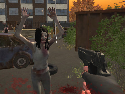 Zombie vs Janitor juego en línea