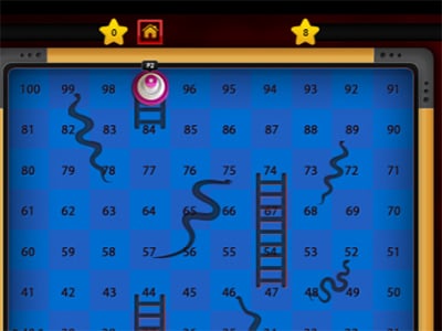 Snakes and Ladders online hra