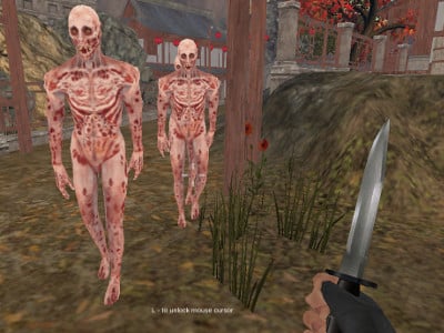 Warrior vs Zombies online hra
