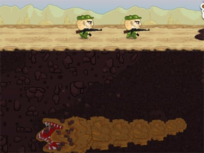 Sand Worm em Jogos na Internet