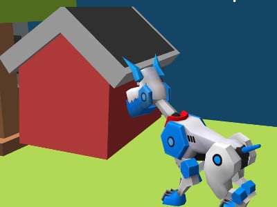 Robot Dog City Simulator juego en línea