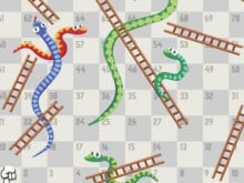 Snakes and Ladders Multiplayer - Jogue Online em SilverGames 🕹