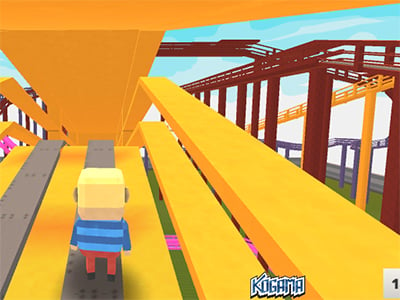 Kogama: RollerCoaster World juego en línea