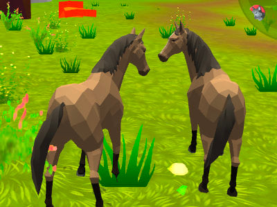 Horse Simulator 3D oнлайн-игра