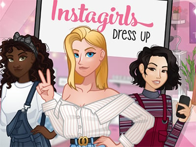 Instagirls Dress Up online game