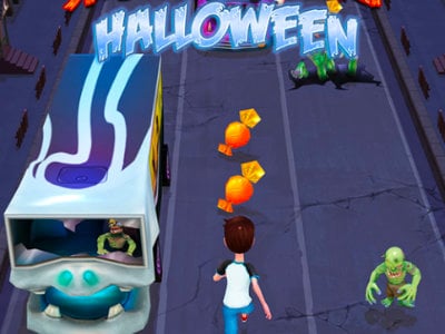 Subway Surf Halloween juego en línea