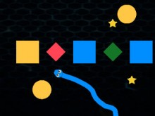 Color Slither Snake online hra