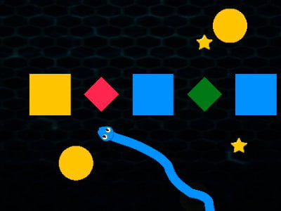 Color Slither Snake juego en línea