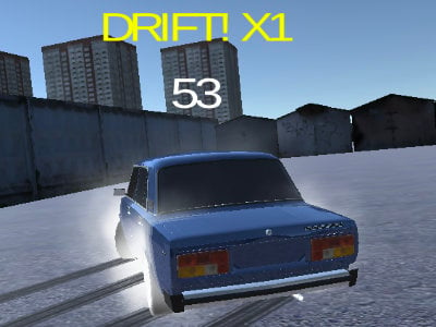 Lada Russian Car Drift 🕹️ Play Now on GamePix