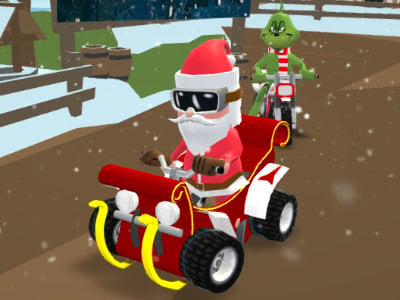 Santa's Rush: The Grinch Chase online hra