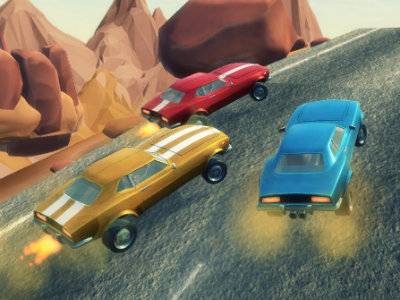 Mad Car Racing online hra