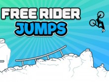 Free Rider Jumps online hra