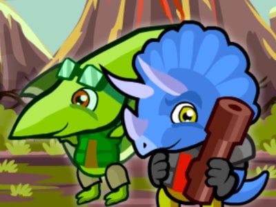 Dino Squad Battle Mission - Online Game - Play for Free