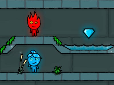 Fireboy and Watergirl 4 The Crystal Temple - 🕹️ Online Game