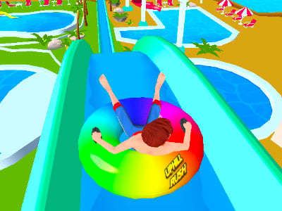 Uphill Rush Slide Jump online hra