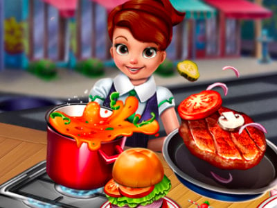 Cooking Fast: Hotdogs And Burgers Craze juego en línea