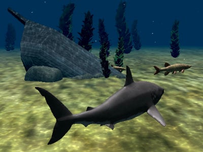 Play Megalodon  Free Online Games. KidzSearch.com