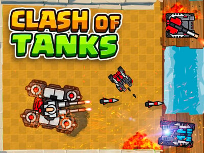 Clash of Tanks online hra