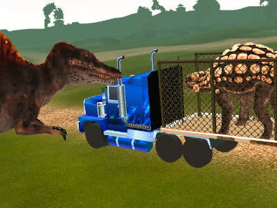 Dino Transport online hra