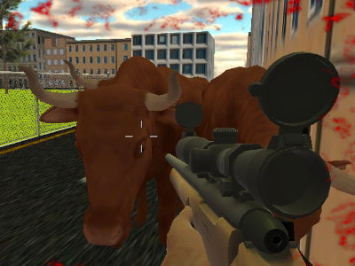 Crazy Bull Attack oнлайн-игра