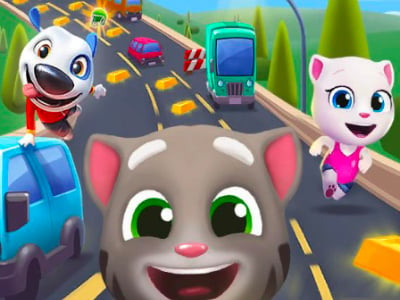 Talking Tom Gold Run oнлайн-игра